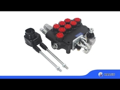 수압 단일 블록 밸브 3P80, 공기 제어 유형 + 수동 제어 BSPP 1/2 포트