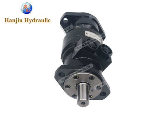 BMRYB Dual Shaft Hydraulic Orbital Motors 80-400 cc/rev fit Kassbohrer Rolfo car transporter trailer MRB80C/C, 25mm key shaft,2 holes oval mounting flange