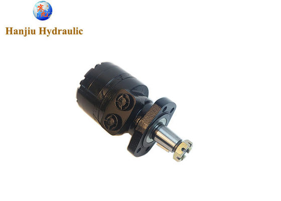 BMER Series 350ml/r Orbital Hydraulic Motor with 4-Hole Flange G 1/2 Port and 1-1/2” Tapered Shaft