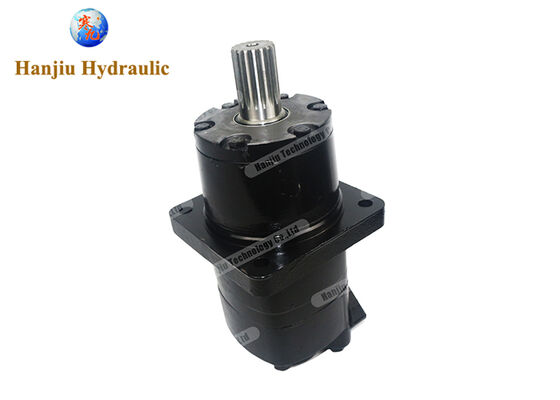 BMK6-500-W-FE-SF5 Gerotor Hydraulic Motor with 500 ml/r Displacement Wheel Mounting and 38.1mm Spline Shaft 17T