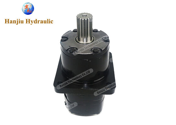 BMK6-500-W-FE-SF5 Gerotor Hydraulic Motor with 500 ml/r Displacement Wheel Mounting and 38.1mm Spline Shaft 17T