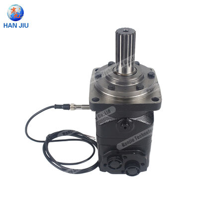 Hydraulic motor with speed sensor; 84 pulses per revolution; 1.5m cable, BMT-315, BMT OMT MT Series