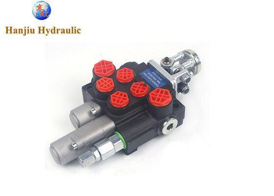 Hydraulic directional control valve joystick valve 2P40 for backhoe loader and mounted loaders with floating function