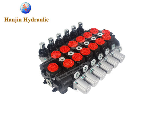 HSSD8-6OTDD Hydraulic Sectional Directional Control Valve | 6-Section Hydraulic Valve | Replacement  Sourcing Solution