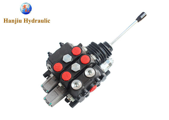 100 Liters 2 Spool 315bar Electric Joystick Hydraulic Control Valve