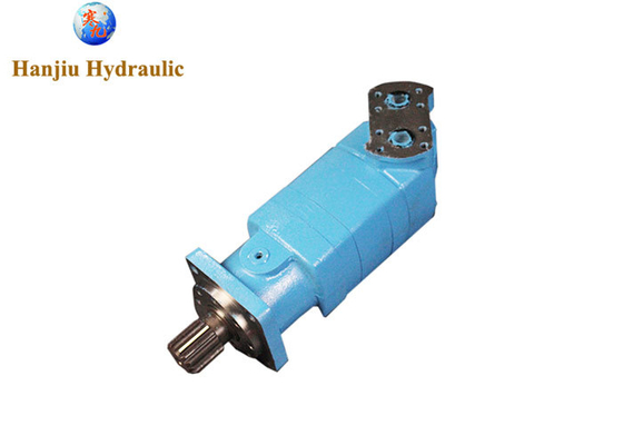 BMK10 유압 제로러 모터 940CC 스플라인 샤프트 4볼트 플랜지