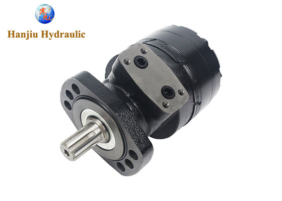 BMER-2-300-FH-SW 저속 고토크 수압 모터 300 ml/r 6 볼트 플랜지 및 스플라인 샤프트