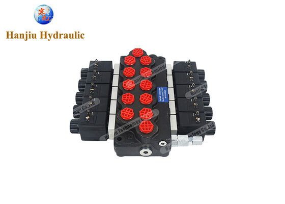 수압 제어 밸브 SD5 시리즈 모노블록 방향 전자기 밸브 40리터 12VDC