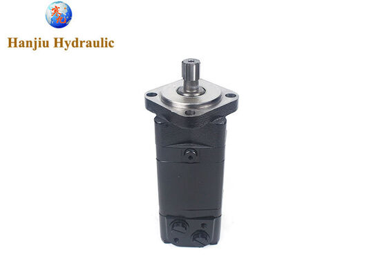 수압 구동 모터 BMSY-475-E4-S1-S-B, 사각형 플랜지, SAE 6B 스플라인 샤프트, SAE10 포트